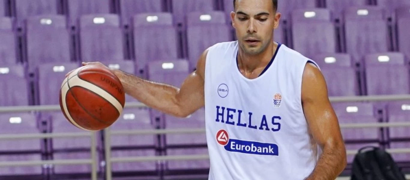 Εθνική μπάσκετ ανδρών: Χωρίς τον Κώστα Σλούκα στο Παγκόσμιο Κύπελλο της Κίνας